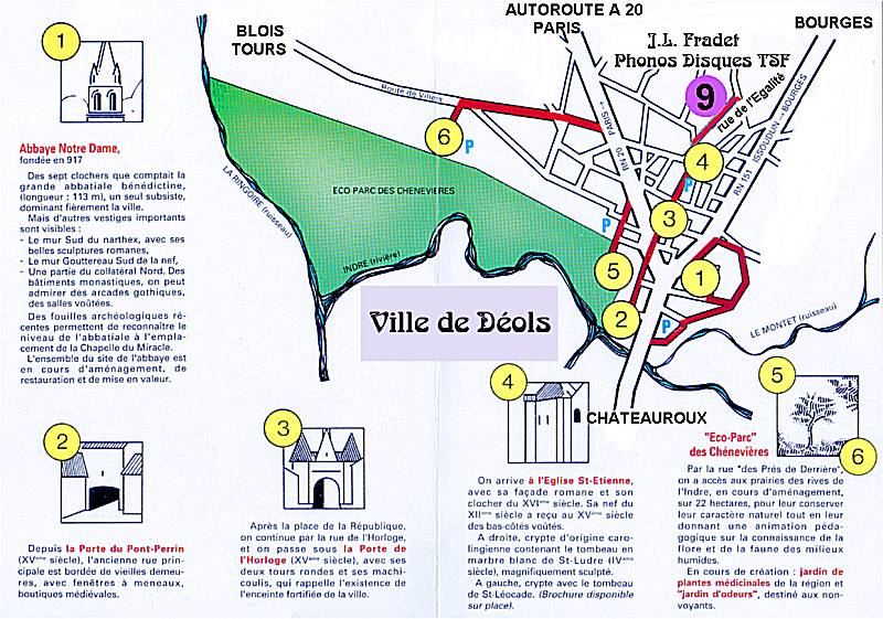 Plan de la Ville / Town Plan